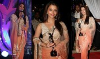 Bollywood Babe Aishwarya Rai Bachchan Looks Beautiful in Saree