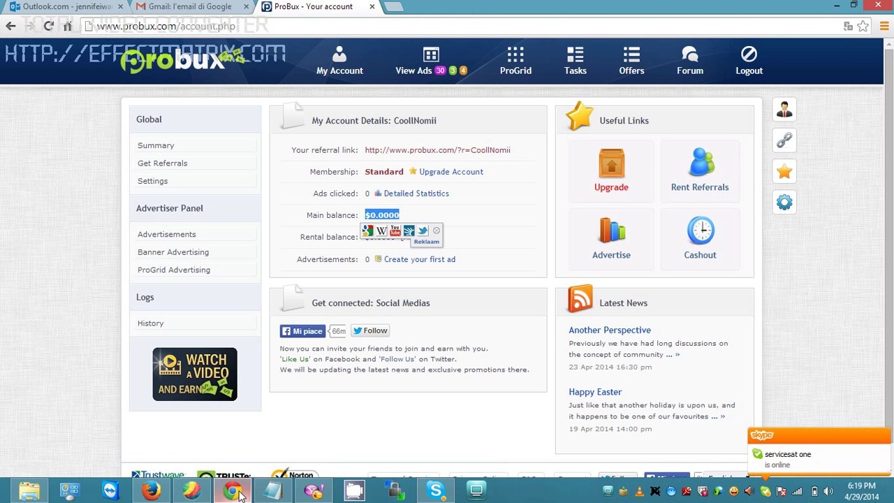 Tutorial....How you can make money from PTC websites