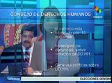 Tiene Consejo de DDHH de Vzla. facultades para investigar y sancionar