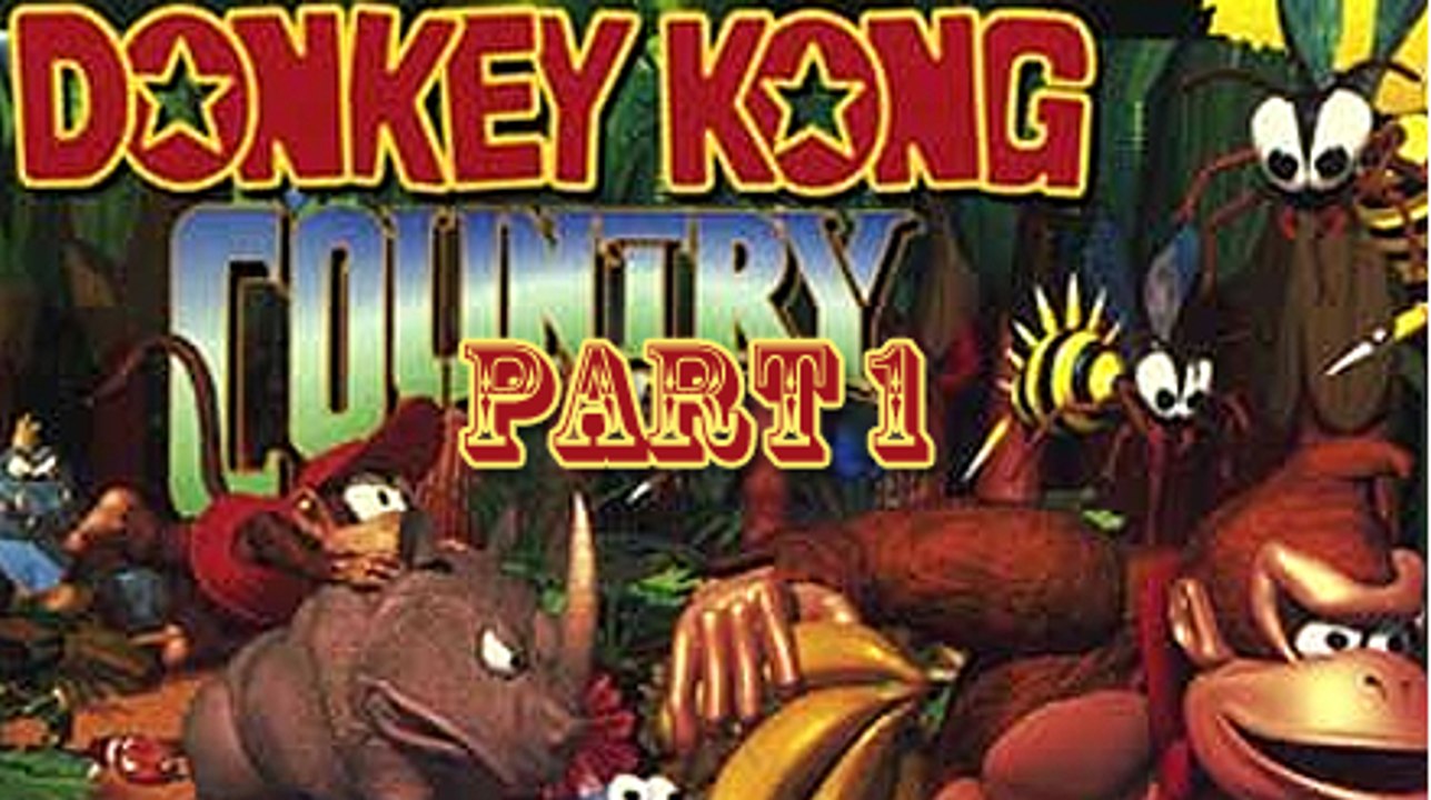 German Let's Play: Donkey Kong Country, Part 1, 'Fische sind Freunde kein Futter'