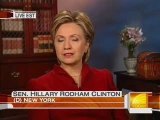 Sen. Clinton on Iraq Jan 17 2007