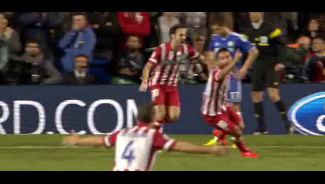 Chelsea 1-3 Atletico Madrid (Goal Arda Turan) 30-04-2014