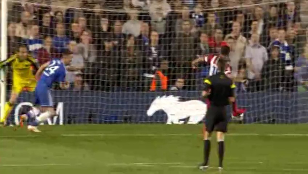 Goal Turan - Chelsea 1-3 Atletico Madrid - 30-04-2014