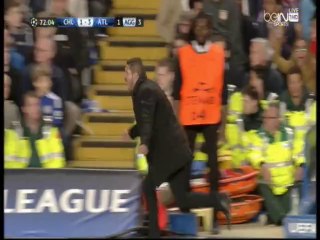 هدف أتليتكو مدريد الثالث في شباك تشيلسي - نصف نهائي أبطال أوروبا 2014