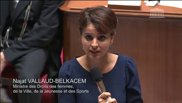Politique de la ville : Question au gouvernement et réponse de Najat Vallaud-Belkacem