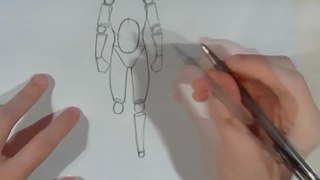 Figure Drawing 5/8 - How To Draw The Manikin Figure