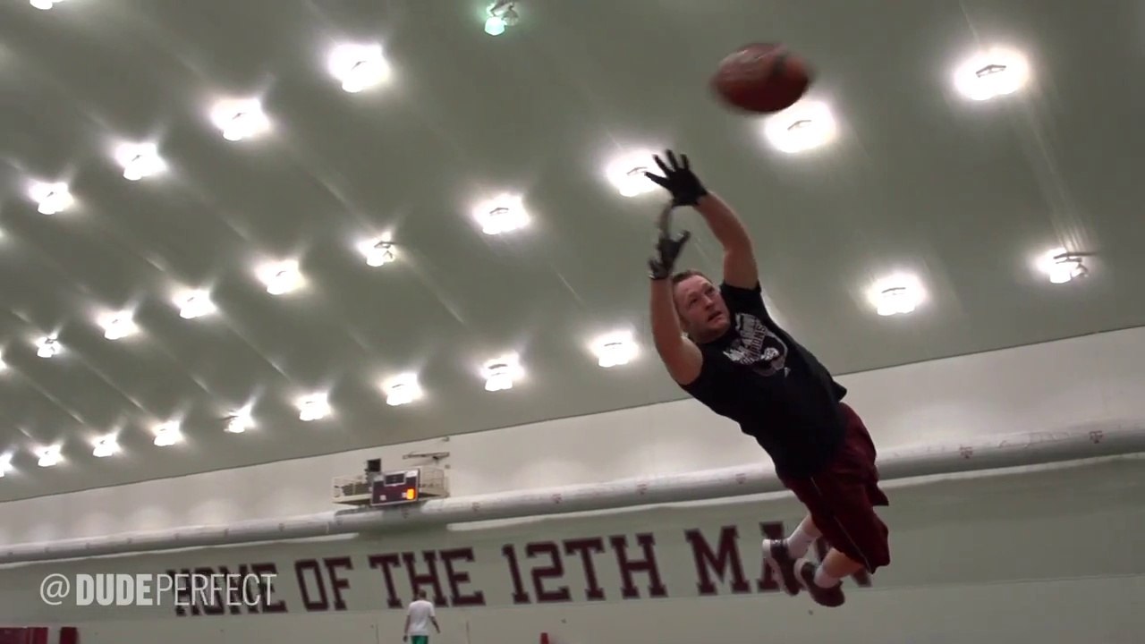 NFL Draft Training Trick Shots