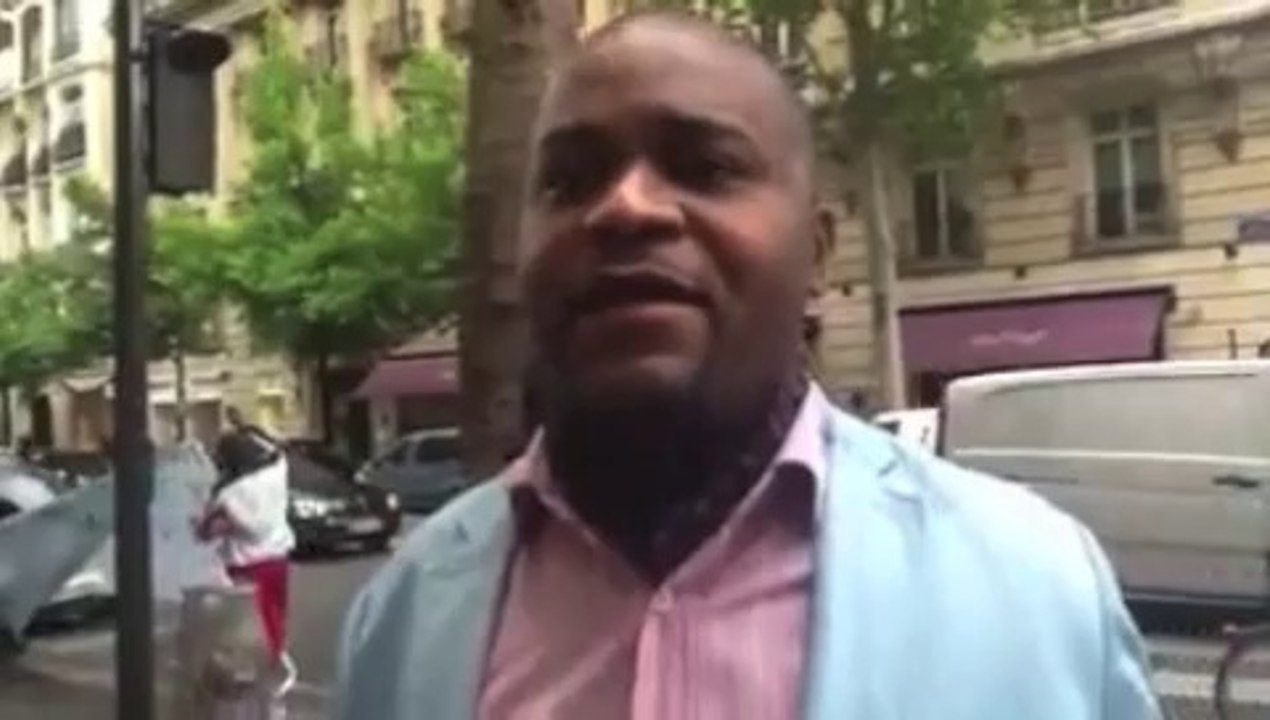 Les Brazzavillois de Paris en soutien aux Congolais RDC manifestent contre Sassou devant l'Ambassade du Congo-Brazzaville