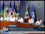 CARICOM y México acuerdan fortalecer fondo de desastres naturales