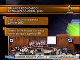 Prevé CEPAL que América Latina y El Caribe crezcan un 2.7% en 2014