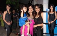 Genelia D'Souza looks Hot Cute Girl in Black Gown grace Dabboo Ratnani Calendar Launch at Olive