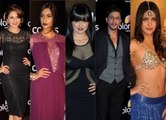 Bollywood Celebs Jacqueline Fernandez Shahrukh Madhuri Mugdha Godse Tanisha Arman Kohli at IAA Award
