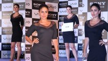 Bollywood Bebo Girl Kareena Kapoor looks Hot in Black Dress at the Launch of SONY VAIO