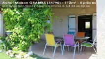 A vendre - maison/villa - GRABELS (34790) - 5 pièces - 112m²