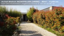 A vendre - maison/villa - MONTPELLIER (34000) - 4 pièces - 80m²