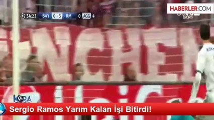 Sergio Ramos Yarım Kalan İşi Bitirdi!