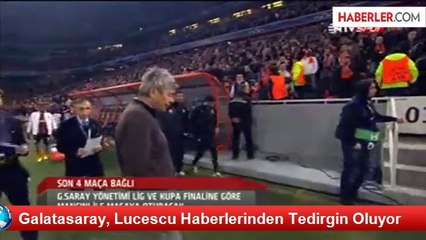Galatasaray, Lucescu Haberlerinden Tedirgin Oluyor