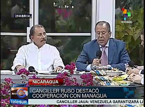 Canciller ruso estrecha relaciones de su país con Latinoamérica