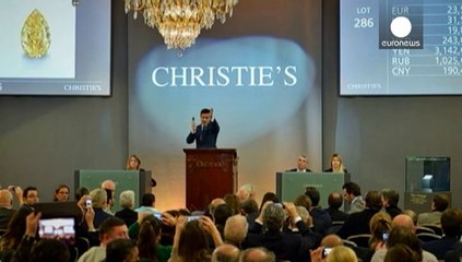 Christie's subastará el mayor diamante azul del mundo en Ginebra