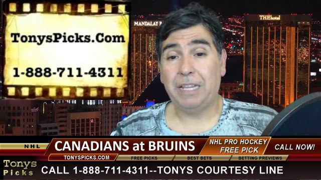 Boston Bruins vs. Montreal Canadians Pick Prediction NHL Pro Hockey Playoff Game 1 Odds Preview 5-1-2014