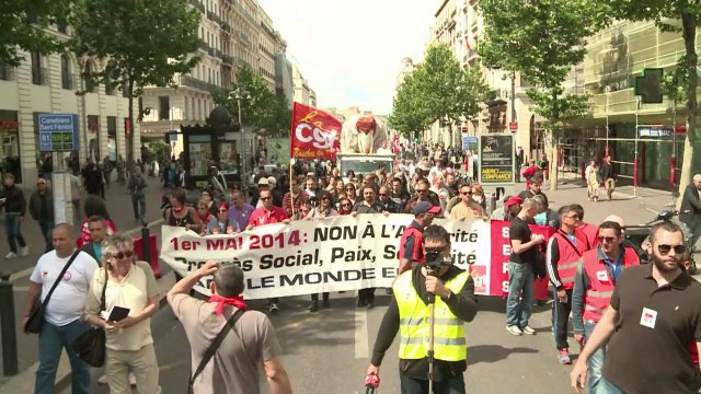Un défilé du 1er mai sous le signe de la colère à Marseille