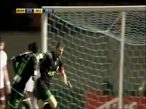 12η Ηρακλής Ψαχνών-ΑΕΛ 1-0 2012-13 Τηλεάστυ