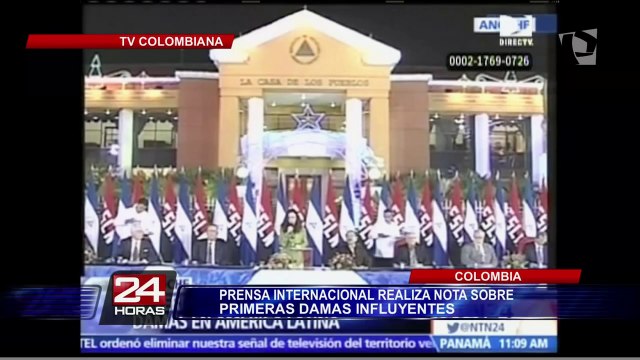 El poder de las Primeras Damas de Perú y Nicaragua según la cadena NTN24