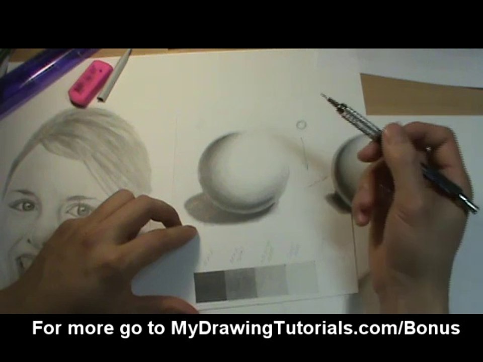 Drawing Portraits [2/8] - Techniques To Shade Portraits