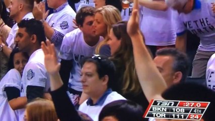 Kiss fail Raptors vs Nets playoff game