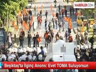 Beşiktaş'ta İlginç Anons: Evet TOMA Suluyorsun