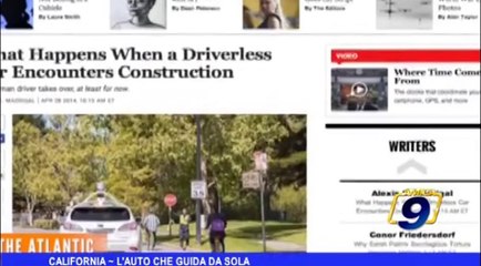 California | L'auto che guida da sola
