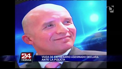 Viuda de Hugo Quintana Bardelli dio su manifestación en la Dirincri