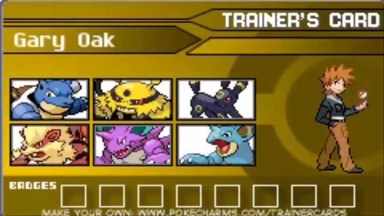 #TRAINERCARD Rivales de Ash