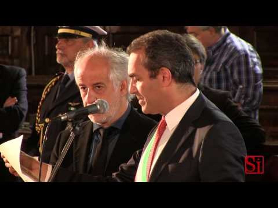 Napoli - Cittadinanza onoraria per Toni Servillo -2- (30.04.14)