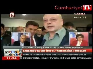 Mustafa Sarıgül de gazdan etkilendi