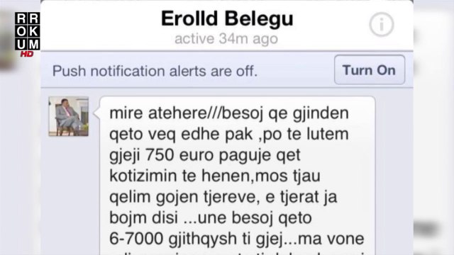 ME AGIM KASAPOLLIN - ARBER ELSHANI, KRYETAR I KB BESA , PEJË. SMS'at e EROLLD BELEGUT DHE SKANDALI