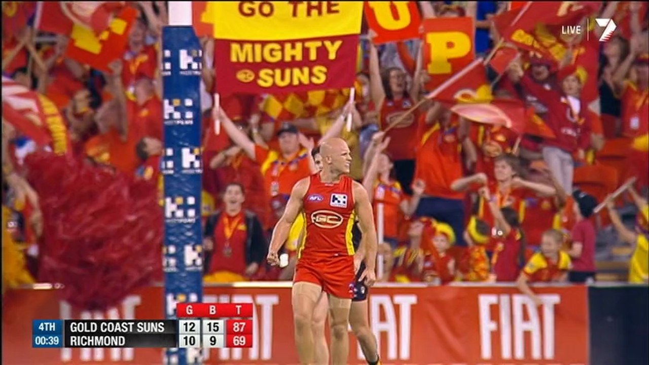 AFL 2014 Round 1 - Gold Coast v Richmond 4th Quarter x264