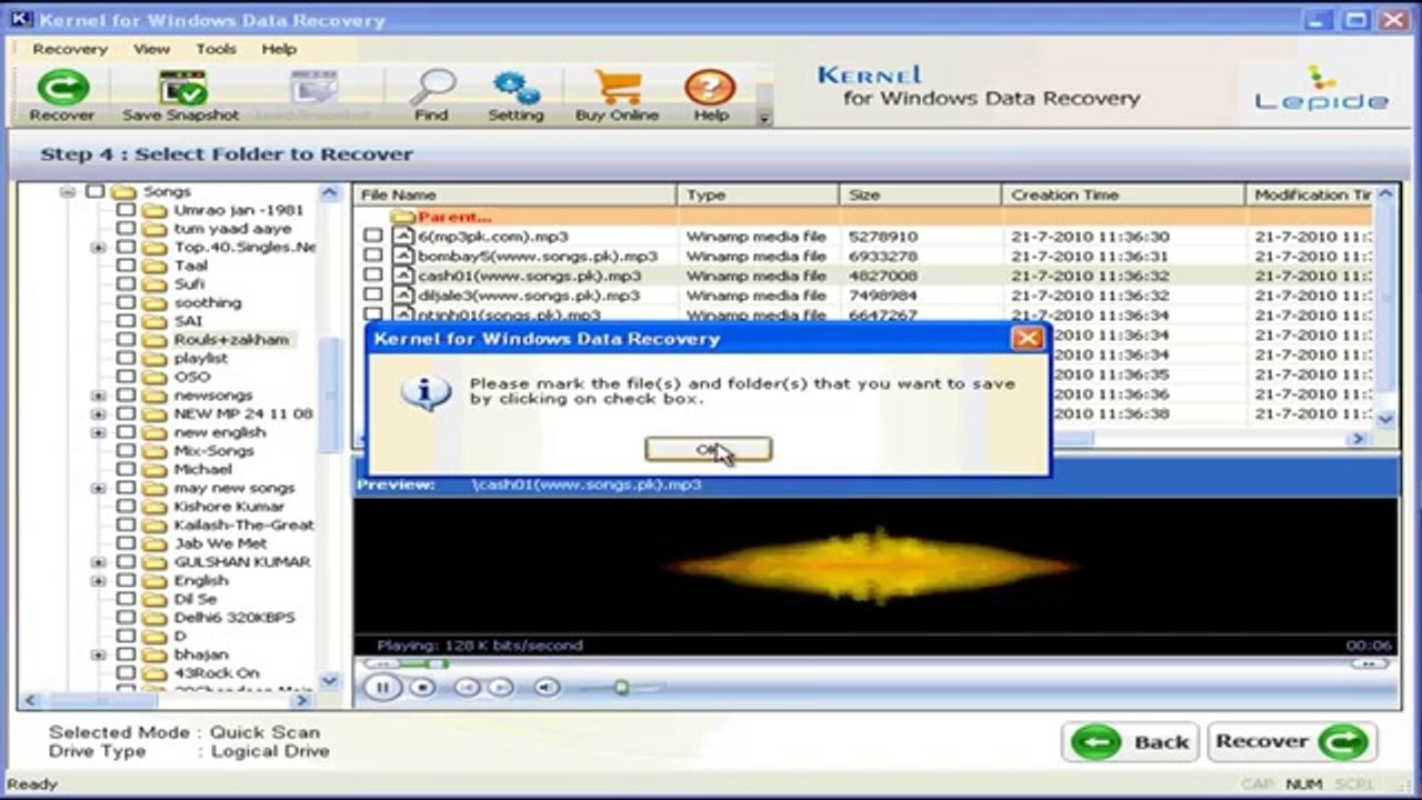 Recover Deleted Data from Windows FAT and NTFS Partitions - Kernel for Windows
