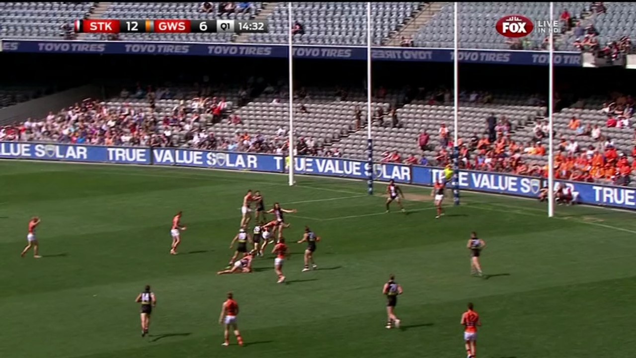 AFL 2014 Round 2 - St Kilda v Greater Western Sydney x264-VB (1st Quarter)