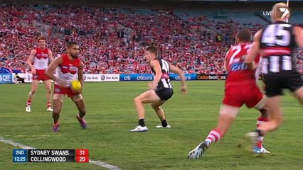 AFL 2014 Round 2 - Sydney v Collingwood 2nd Qtr x264