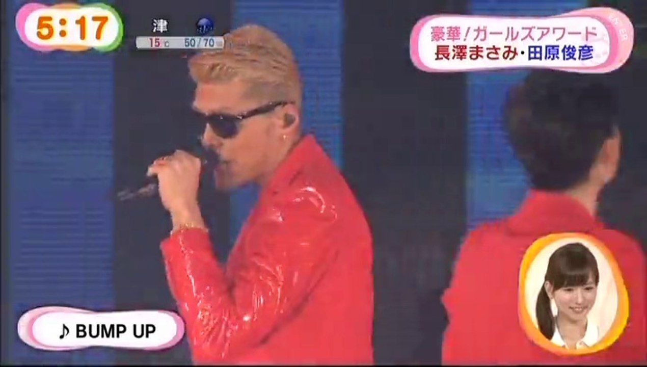 2014.4.21「めざましテレビ」GirlsAward・三代目final