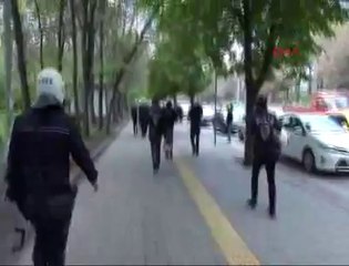 Kızılay'ı yürümek isteyen gruba müdahale I www.halkinhabercisi.com