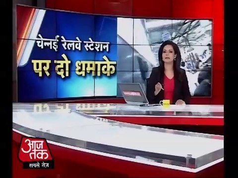 Railway minister Mallikarjun Kharge condemns twin bomb blasts at Chennai Central railway station