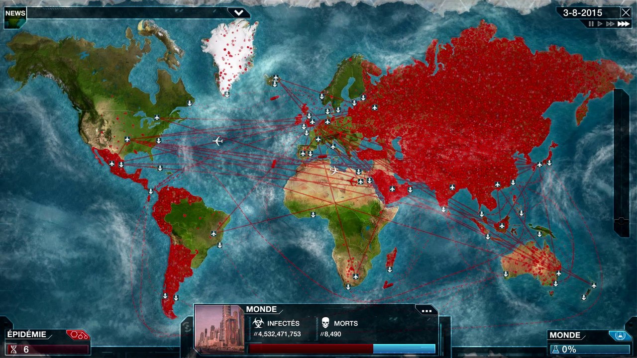 Plague Inc Evolved : DESTRUCTION DE L’HUMANITÉ !