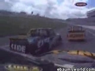 Geoffrey Bodine Truck Flip