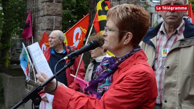 1er-Mai. Saint-Brieuc : entre 400 et 500 manifestants