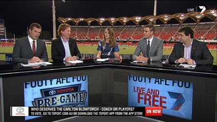 AFL 2014 - Round 4 - Gold Coast v Hawthorn (pre match)