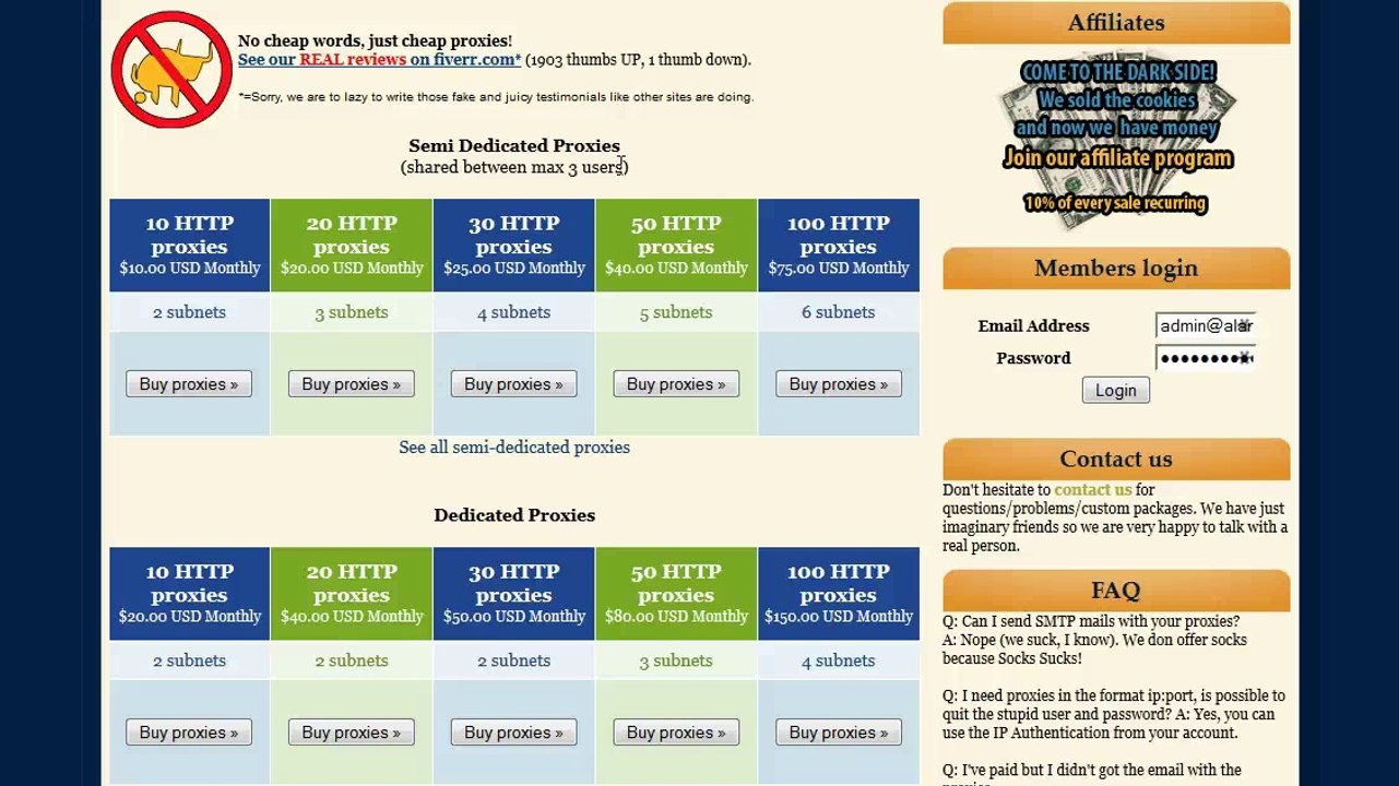 Tutorial Scrapebox #Bonus: Cara Membeli Proxy di BuyProxies