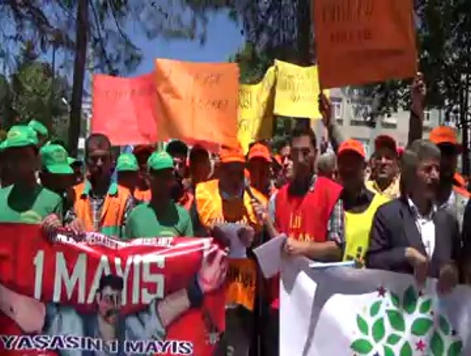 Siverek'te 1 Mayıs Kutlamaları 2014