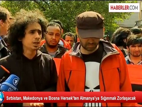 Sırbistan, Makedonya ve Bosna Hersek'ten Almanya'ya Sığınmak Zorlaşacak